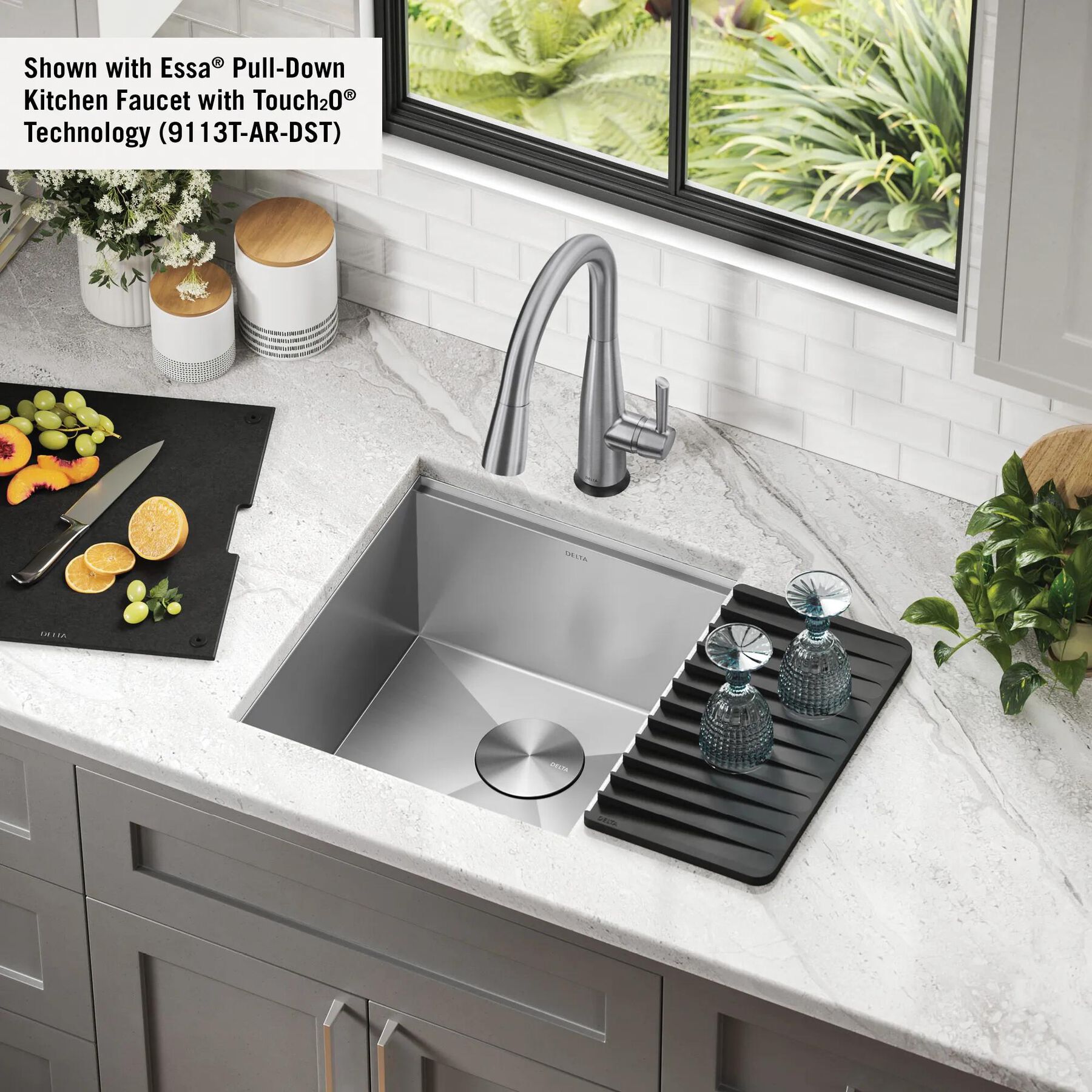 17&rdquo; Workstation Undermount Single Bowl 16 Gauge Stainless Steel&nbsp;Bar Prep Kitchen Sink with&nbsp;WorkFlow&trade; Ledge and Accessories